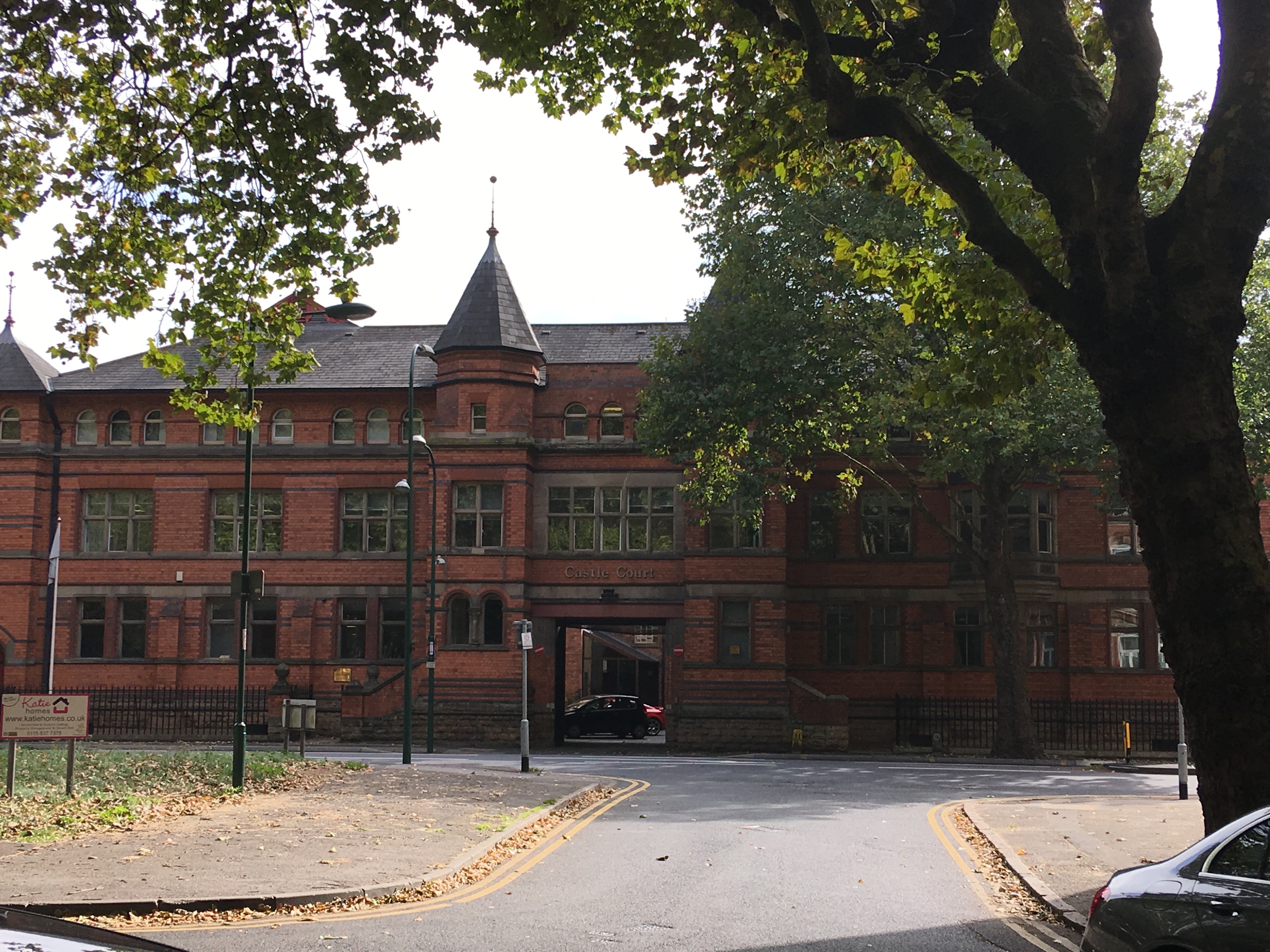 Paper warehouse from park side